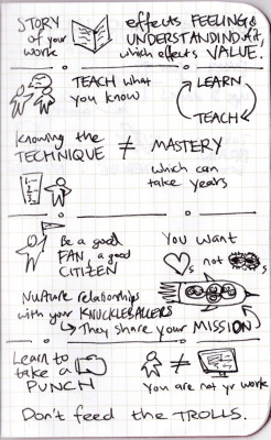 Show Your Work sketchnotes - page 3